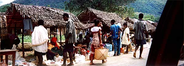 roadside village in northern madagascar